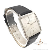 Omega DeVille 18K White Gold Square Vintage Watch