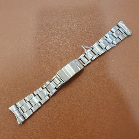 Rolex 19mm Vintage Thick Oyster Steel Bracelet (1981)