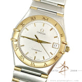 Omega Constellation Ref 396.1201 Gold Steel 1552/862 Quartz in 34mm