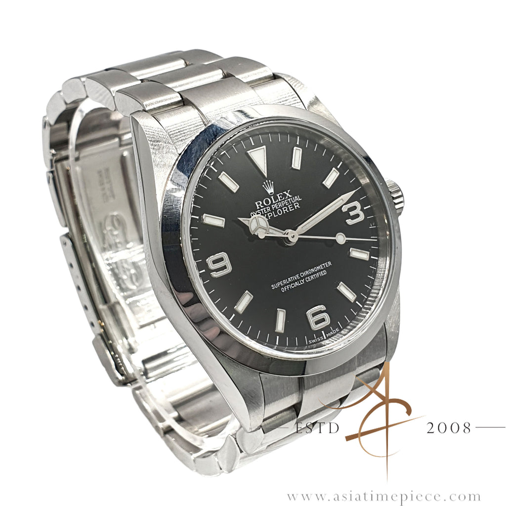 Rolex Explorer 1 Ref 114270 Oystersteel in 36MM – Asia Timepiece
