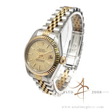 Rolex Datejust Ladies 69173 Champagne Linen Dial Vintage Watch (1989)