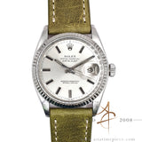 Rolex Datejust 16014 Refinished Silver Dial Vintage Watch (1981)