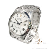 Rare Rolex Datejust 16000 White Buckley Dial Vintage Watch (1979)