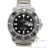 New Feb 2024 Rolex Sea Dweller 122600 Black Oystersteel 43mm Full Set