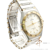 Omega Constellation Ref 396.1201 Gold Steel 1552/862 Quartz in 34mm