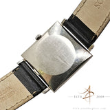 Omega DeVille 18K White Gold Square Vintage Watch