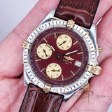 Breitling Chronomat B13050.1 Burgundy Dial