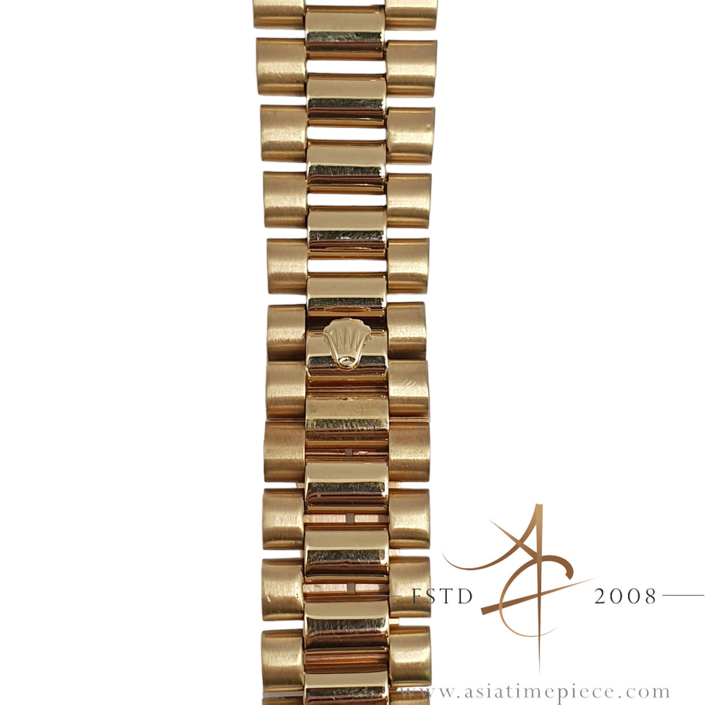 Original Rolex 8385 President Bracelet 20mm in 18K Gold