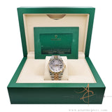 Oct 2022 Rolex Datejust 36 Wimbledon Ref 126333 Jubilee Bracelet French Hallmark