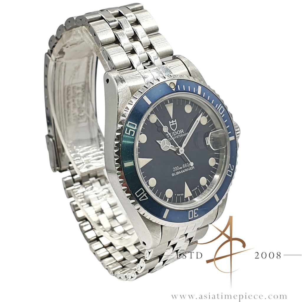 1995 Tudor Submariner Date Midsize 75190 Blue Asia Timepiece Centre