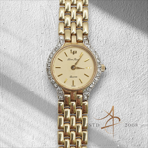 Lucien Piccard 14K Gold Ladies Quartz