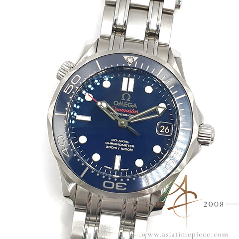 Mint 2014 Omega Seamaster Diver 300M Co-Axial Chronometer 212.30.36.20.03.001 in 36mm