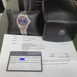 RARE Tag Heuer WG5114 Blue SEL Series Automatic Watch 38mm