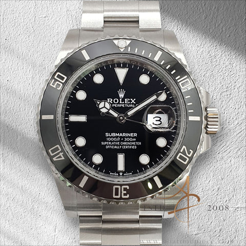 Nov 2023 Rolex Submariner Date 216610LN Black Ceramic Full Set