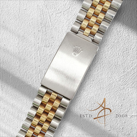Rolex 20MM Jubilee Bracelet 62523H Gold Steel End Links 455 (107/H1)