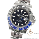 Mint 2014 Rolex GMT Master II Batman 116710BLNR Oystersteel