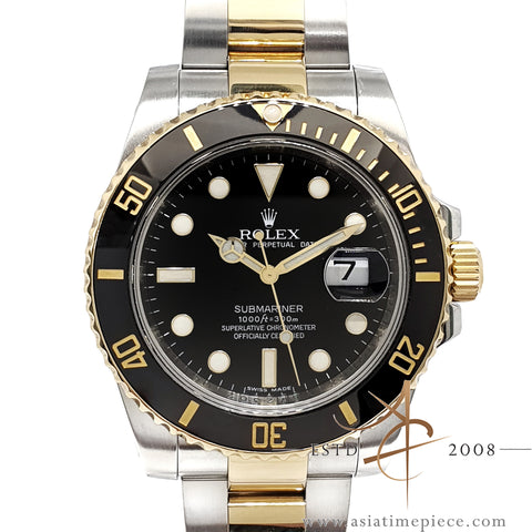 Rolex Submariner Date 116613LN Ceramic Black Gold (2009)