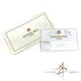 Raymond Weil Amadeus 200 Automatic 18K Gold Plated Watch Full Set