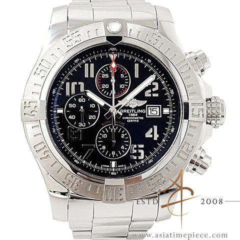 Breitling Super Avenger II A133711 Volcano Black Automatic Chronograph (2015)