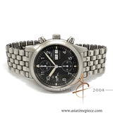 IWC 3706 Flieger Chronograph Day Date Tritium Dial Bracelet w/ Papers