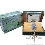 Rolex Date 15200 Sunburst Blue Dial Arabic index (2001)