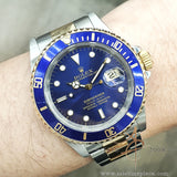 Rolex Submariner 16613 Ribena Sunburst Tritium Dial (1990)