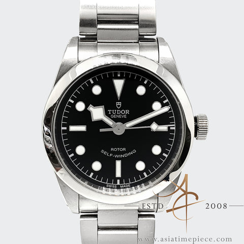 Tudor Black Bay 36 Ref 79500 Black on Steel (2019 Full Set)