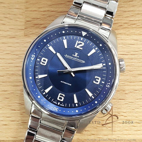 Like New Jaeger Lecoultre Polaris Q9008180 Blue Dial on Steel Bracelet (2018)