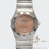 Omega Constellation Salmon Pink Dial My Choice Quartz Mini 15616100