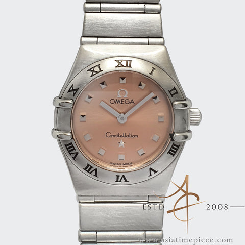 Omega Constellation Salmon Pink Dial My Choice Quartz Mini 15616100