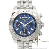 Breitling Chronomat 41 Ref A014C30PA Blue Dial Japan Exclusive (2011)