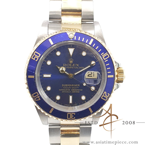 Rolex Submariner 16613 Ribena Sunburst Tritium Dial (1990)