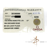 Limited Edition Omega Speedmaster Racing Schumacher 3519.50.00 Chronograph Watch