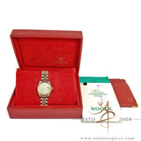 Rolex Datejust Ladies 69173 Diamond Champagne Dial (1996)