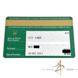 Rolex Submariner Date 116613LN Ceramic Black Date 18k Gold Steel (2017)