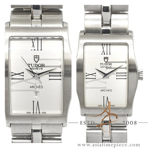 Tudor Geneve Archeo Ref 30110 & 30210 Couple Watch