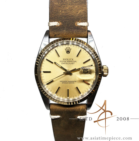 Rolex 16013 Datejust Champagne Vintage Watch (Year 1979)
