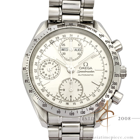 Omega Speedmaster Chronograph Triple Date Silver 3521.30 / 1750054