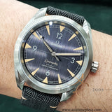 Omega Railmaster Co‑Axial Master Chronometer 40mm on Nylon Fabric Strap (2021)