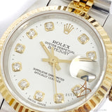 Rolex Datejust Ladies 69173 White Diamond Dial (1994)