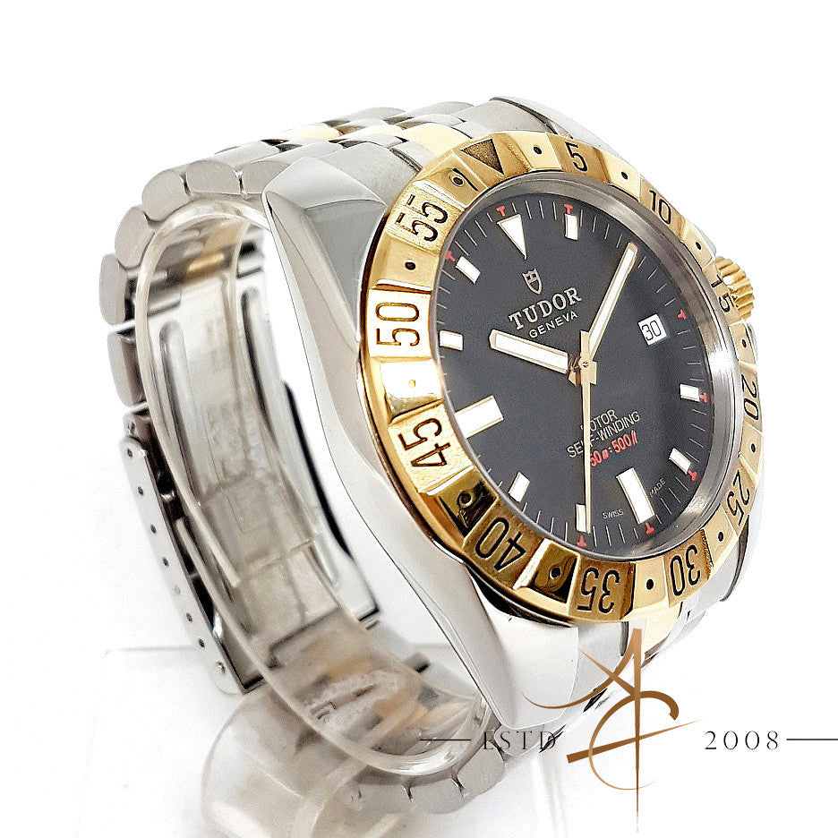 Tudor Sports Collection 18K Gold Steel Automatic Ref 20023 Asia