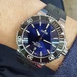Oris Aquis Date 43.5MM Blue Full Set (2020)