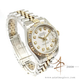 Rolex Lady Datejust 69173 Diamond Dial Vintage Watch (1987)