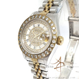 Rolex Datejust Ladies 69173 Custom Diamond Watch (1996)