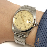 Rolex Oysterdate Precision Ref 6694 Linen Dial Vintage Watch (Year 1979)