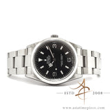 Rolex Explorer I Ref 114270 Oystersteel 36 Black Arabic Dial