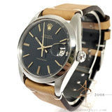 Rolex Precision 6694 Black Dial Vintage Watch (1973)