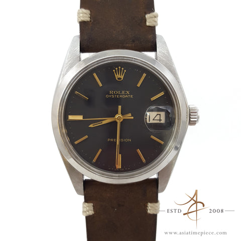 Rolex Oysterdate Precision Vintage Watch Ref 6694 (1975)