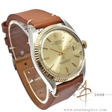 Rolex Datejust 1601 Champagne Dial Vintage Watch (1971)