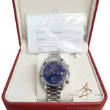 Rare Omega Speedmaster Blue Japan Market Exclusive Chronograph Ref 35118100 (Year 1995)